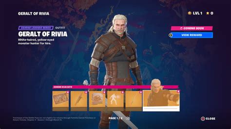 witcher fortnite|How to get The Witcher’s Geralt of Rivia skin in Fortnite